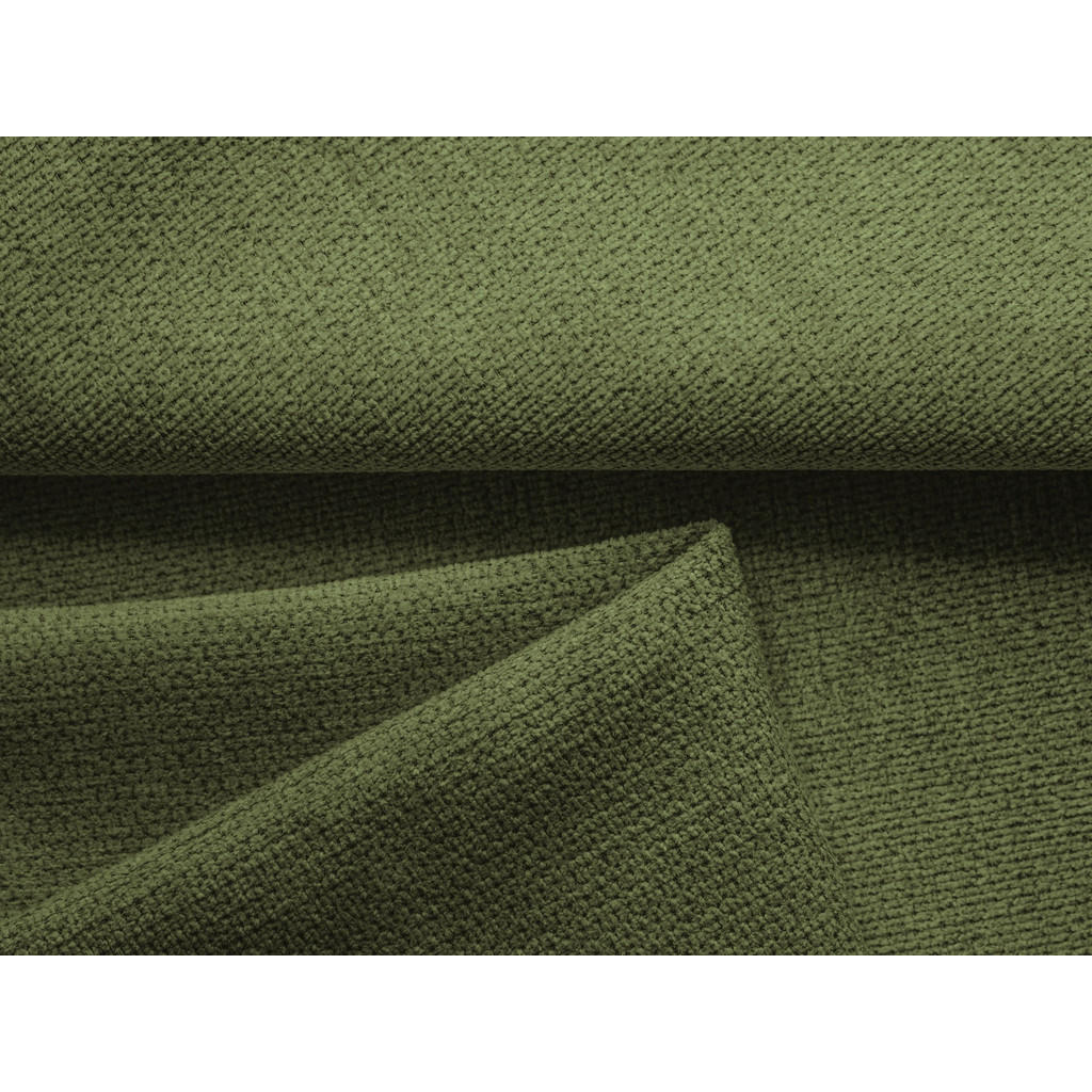 Thumbnail - Makamii Ecksofa, Dunkelgrün, Textil, Füllung: Schaumstoff, L-Form, Ottomane links, 207x148 cm, Made in EU, Wohnzimmer, S...