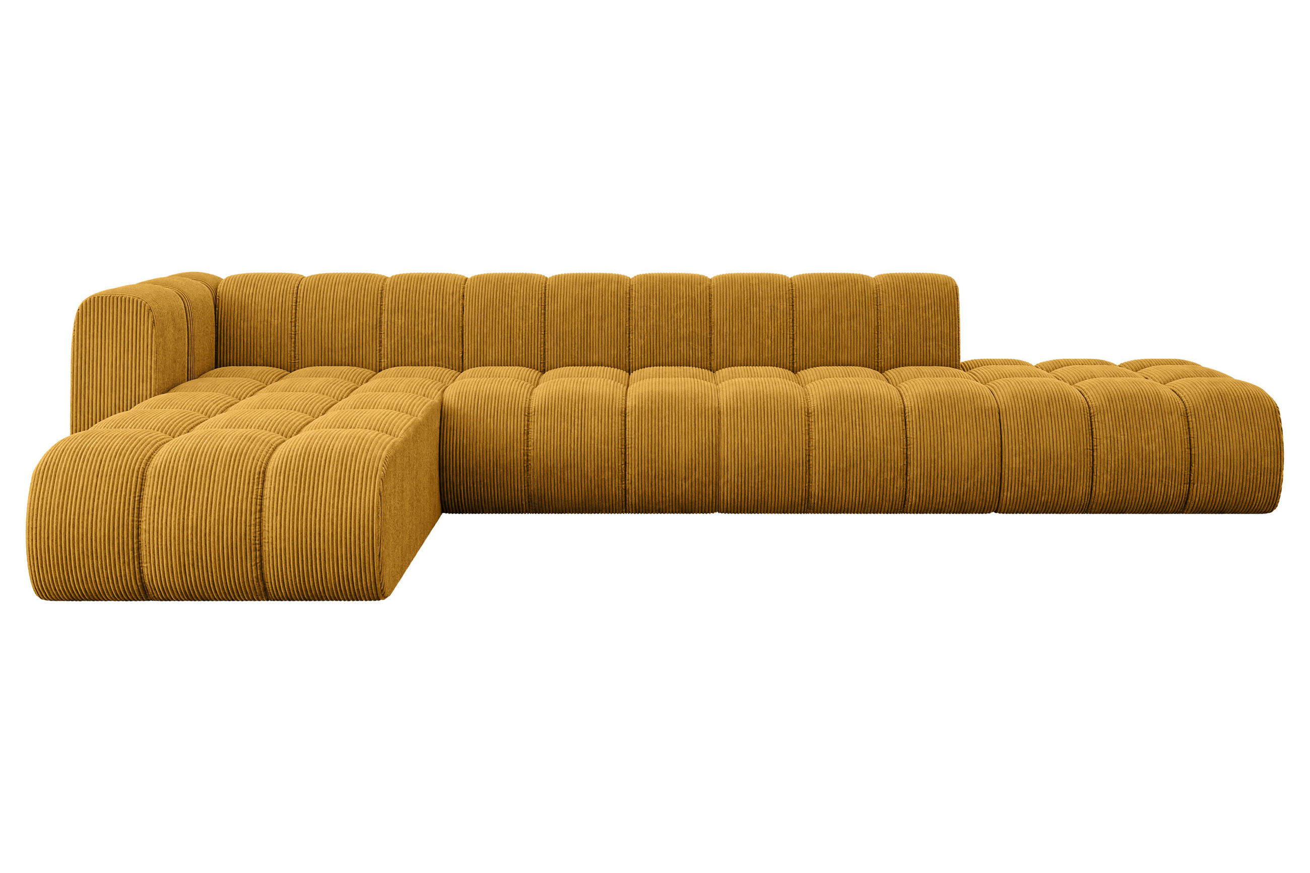 Altdecor Ecksofa Currygelb 387x177 cm