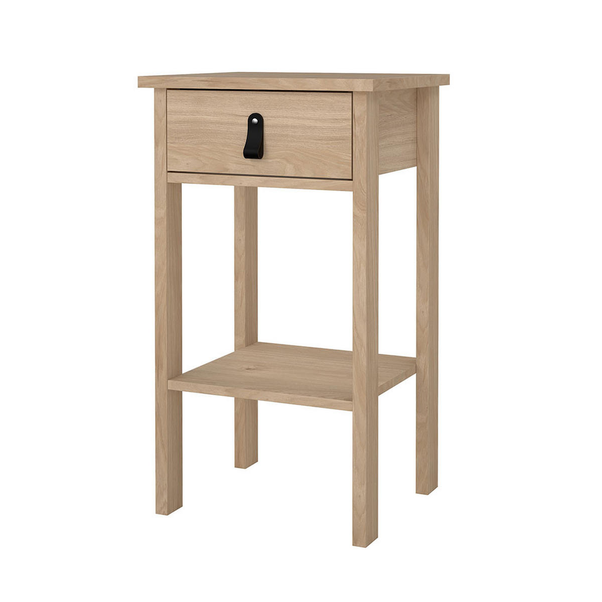 NACHTTISCH, Madrid, Eiche, Holzwerkstoff, 40 x 35 x 71 cm - Eichefarben, Holzwerkstoff (40/71/35cm) - ebuy24