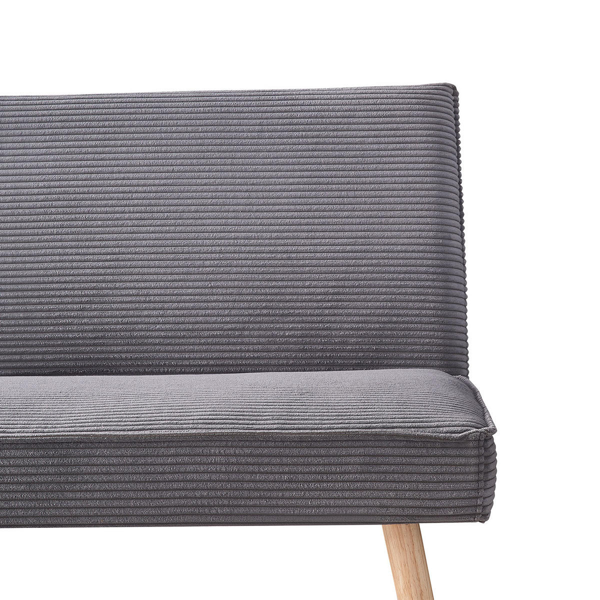 SITZBANK PAUL 140/63/90 cm Anthrazit - Anthrazit, Holz/Textil (140/90/63cm) - DUBI Möbel
