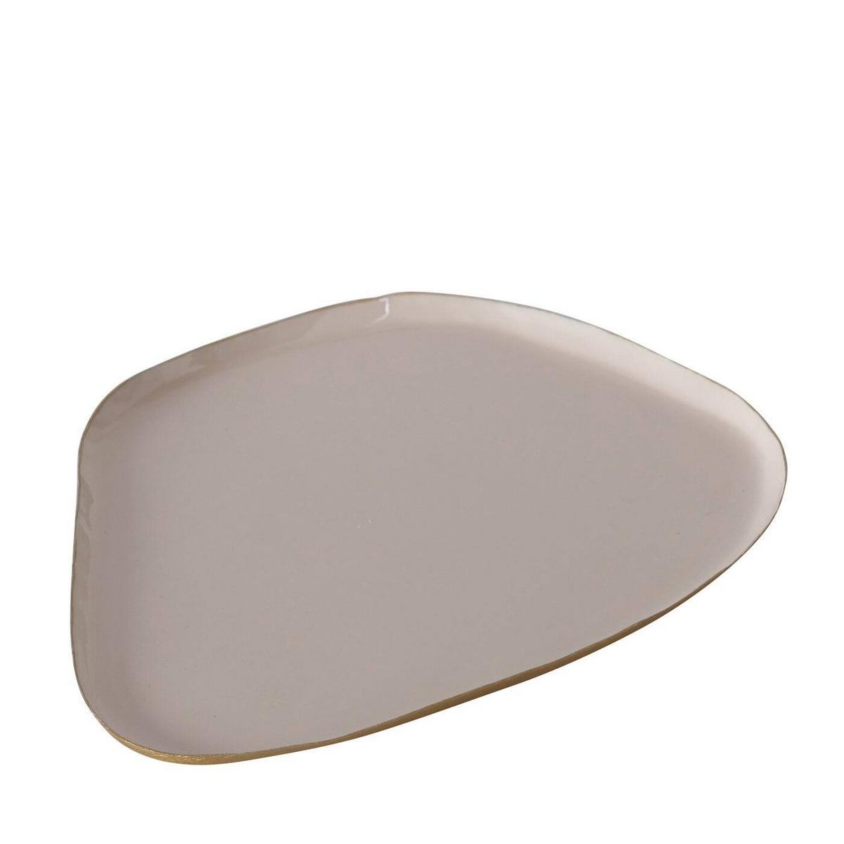 TABLETT Soofty 2er-Set - Rosa, Metall (1cm) - Boltze Home