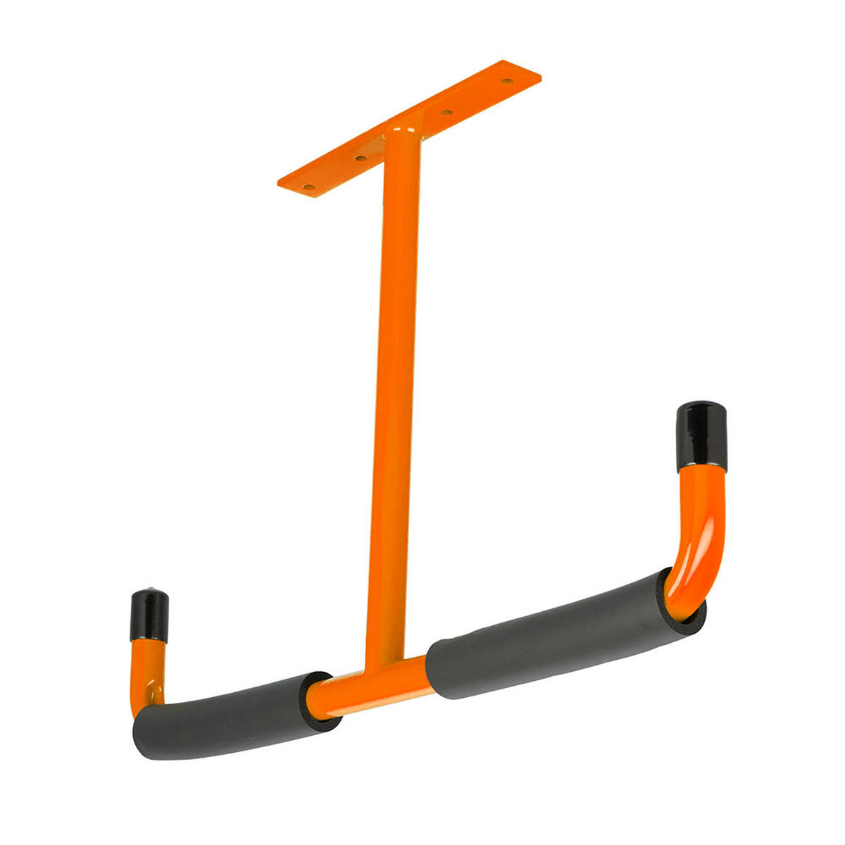 DECKENHAKEN 4 Stück T-förmige Solide Struktur aus Kohlenstoffstahl in Orange Vielseitig einsetzbar Belastbarkeit 43,5 x 29 cm - Orange, Metall (29/1/43.5cm) - Livingandhome