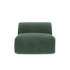 SESSEL Texturierter Samt Smaragdgrün 75cm - Smaragdgrün, Textil (75/67/97cm) - Sia Home