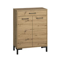 BOTNÍK Liora Drevo - hnedá, kompozitné drevo (70/94/34cm) - Petits-meubles