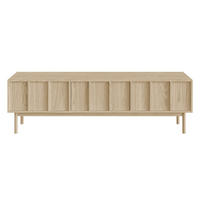 TV-LOWBOARD Neksto Eichenholzoptik 170 cm - Beige, Holz/Holzwerkstoff (170/50/40cm) - Selsey
