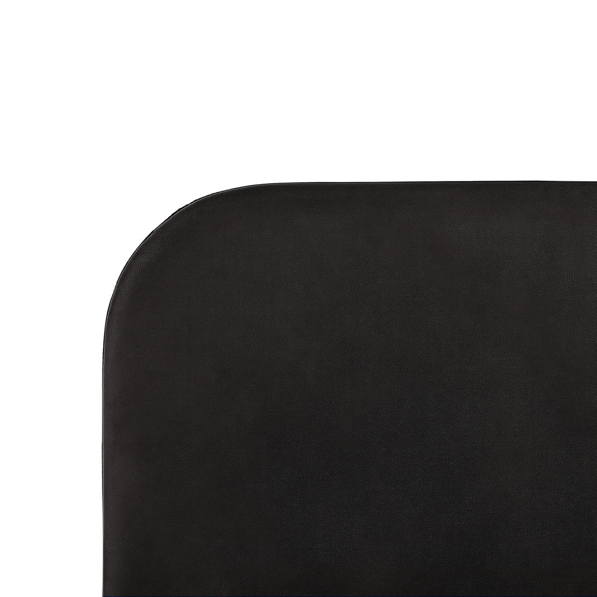 POLSTERBETT 180/200 cm Schwarz Flayat - Schwarz, Textil (180/200cm) - Beliani