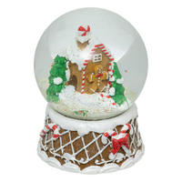 SCHNEEKUGEL Weihnachtsmotiv Ø 8 cm - Multicolor, Kunststoff (8/11.4/8cm) - Atmosphera Createur d´interieur