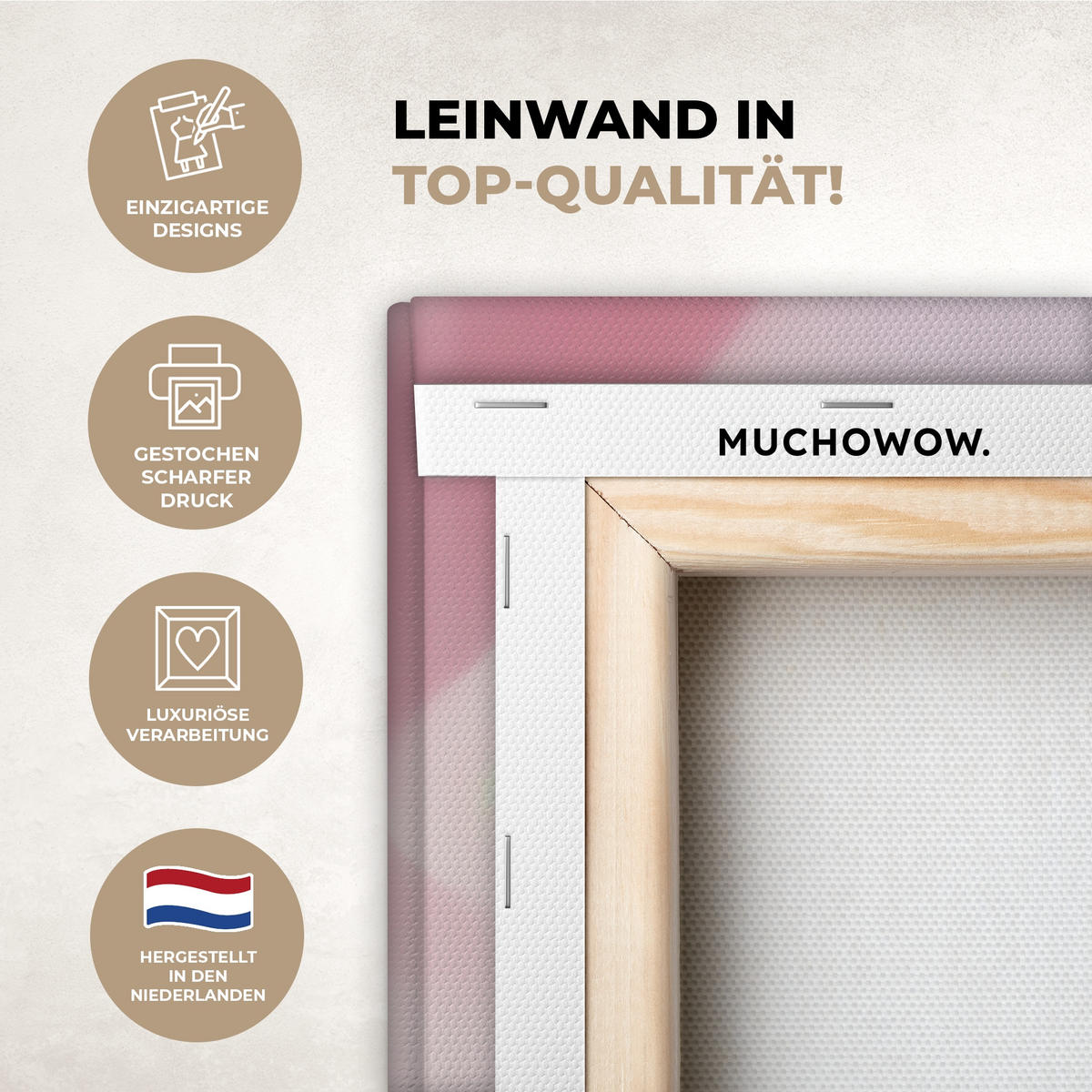 LEINWANDBILD Disco - Obst - Glitzer - Erdbeere 30x40 cm - Pink, Textil (30/40cm) - MuchoWow