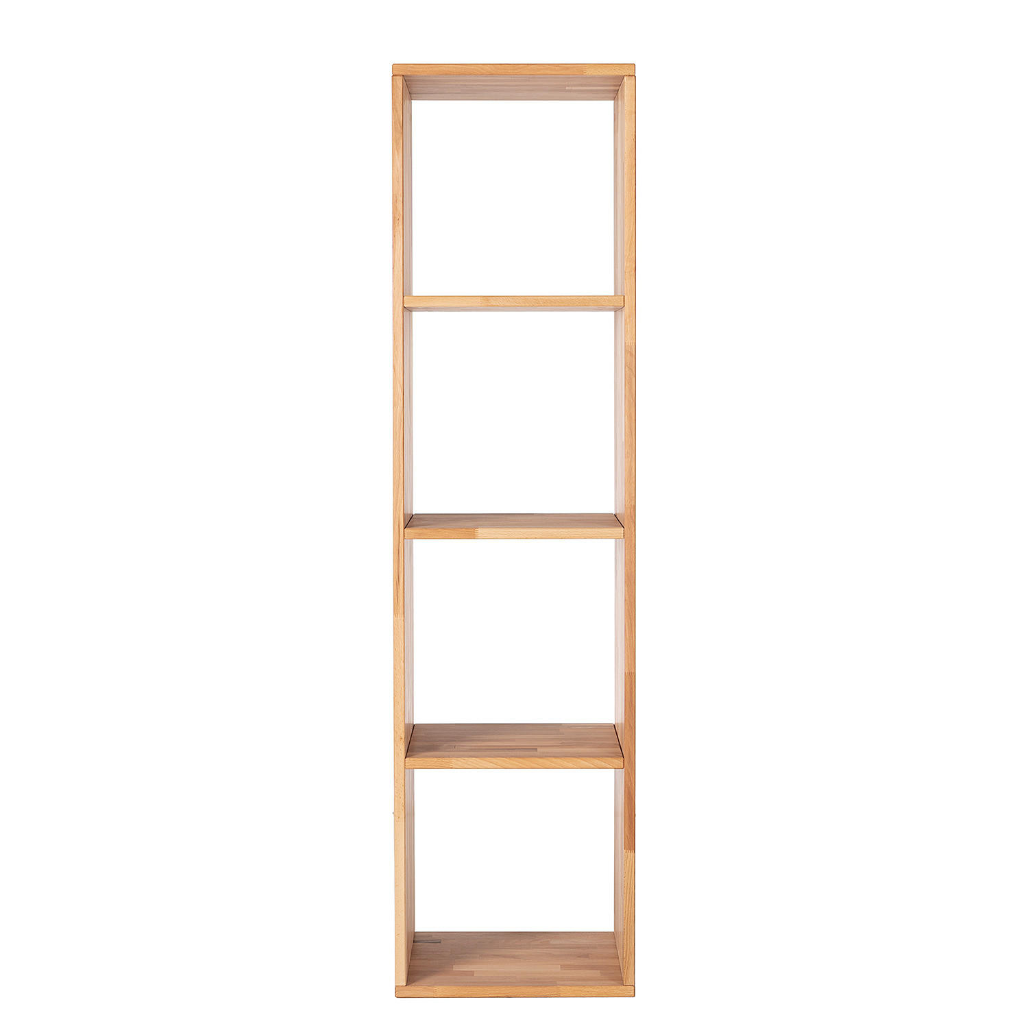 REGAL - Massivholz - Kernbuche, Holz (39/149/35cm) - home24