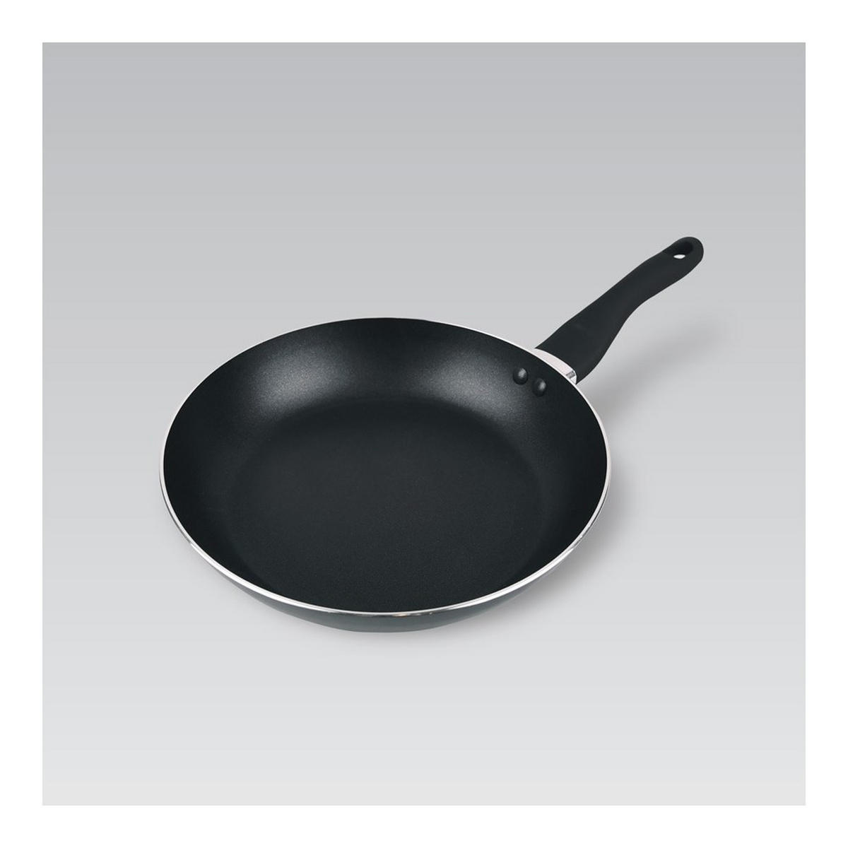 PFANNE Schwarz 46/26/5 cm MR121526 - Schwarz, Metall (26cm) - Maestro 