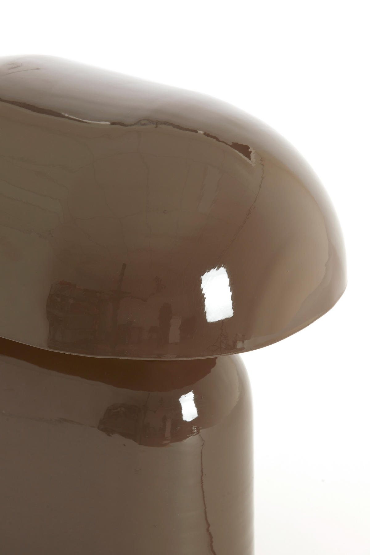 TISCHLAMPE Todd Braun 37/26/37 cm - Dunkelbraun, Metall (37/26/37cm) - Light & Living