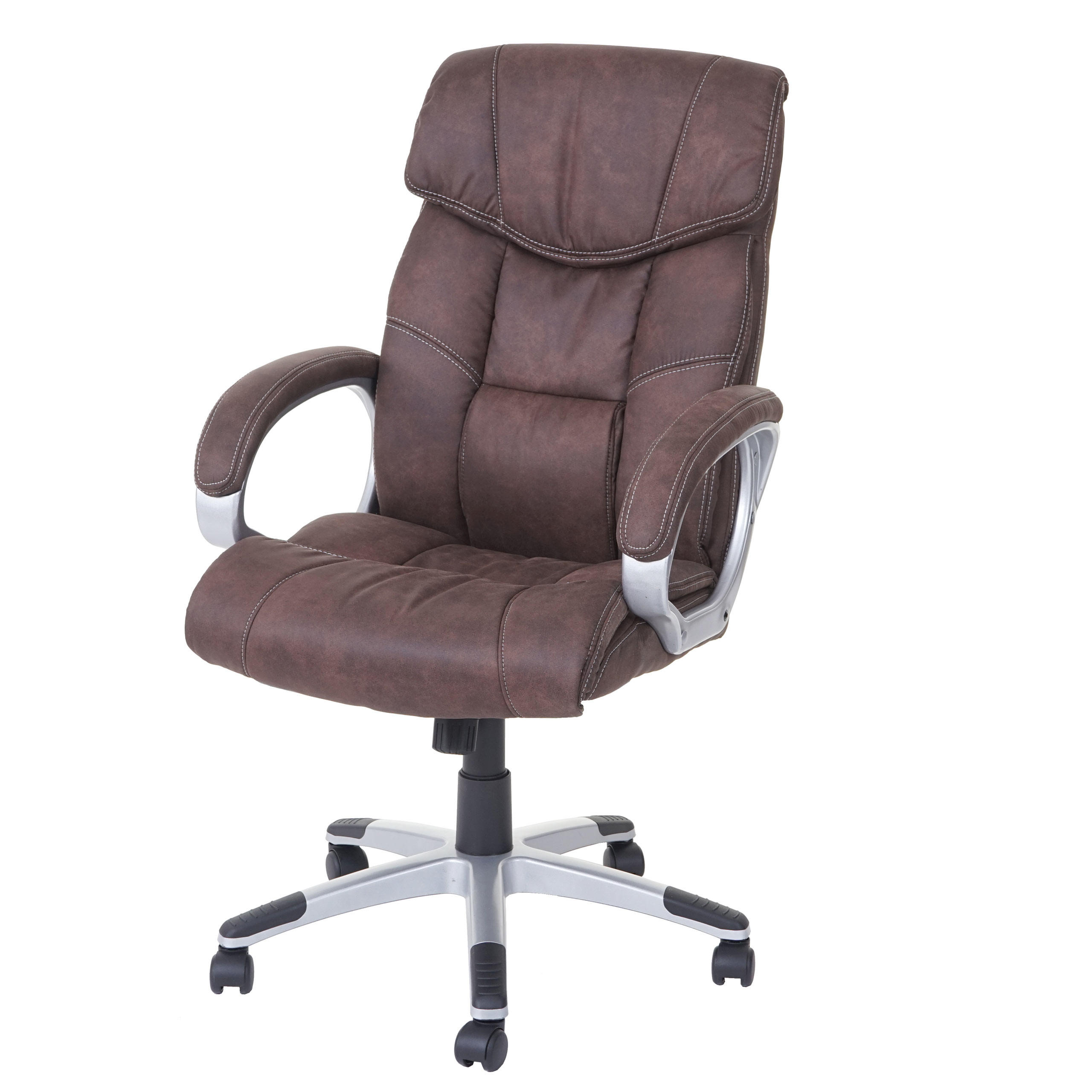 BÜROSTUHL Dunkelbraun - Dunkelbraun, Textil (73/120/78cm) - MCW