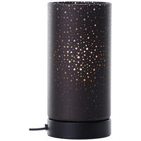 TISCHLEUCHTE Scarlett 20070/76 - Schwarz, Metall (11/11/22.5cm) - Brilliant