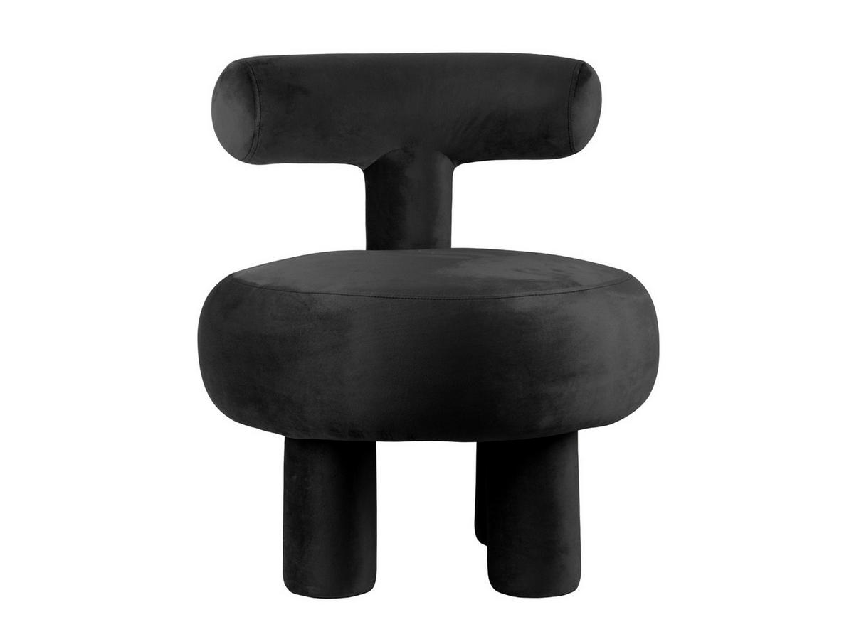 SESSEL Abrazo 58/58/67 cm - Schwarz, Textil (58/67/58cm) - Leitmotiv