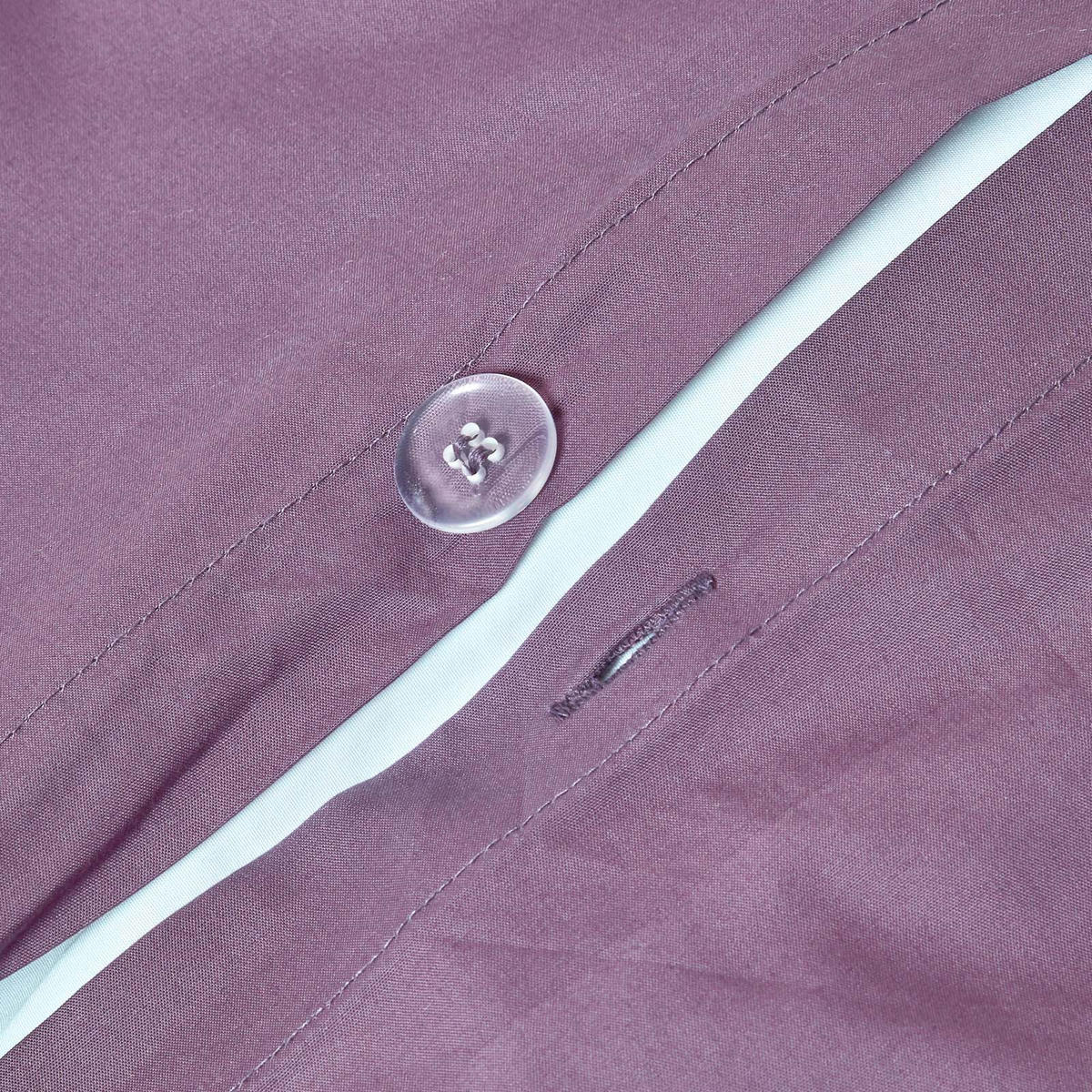 BETTWÄSCHE Perkal Fadendichte 200 - Lila, Textil (260/220cm) - Homescapes