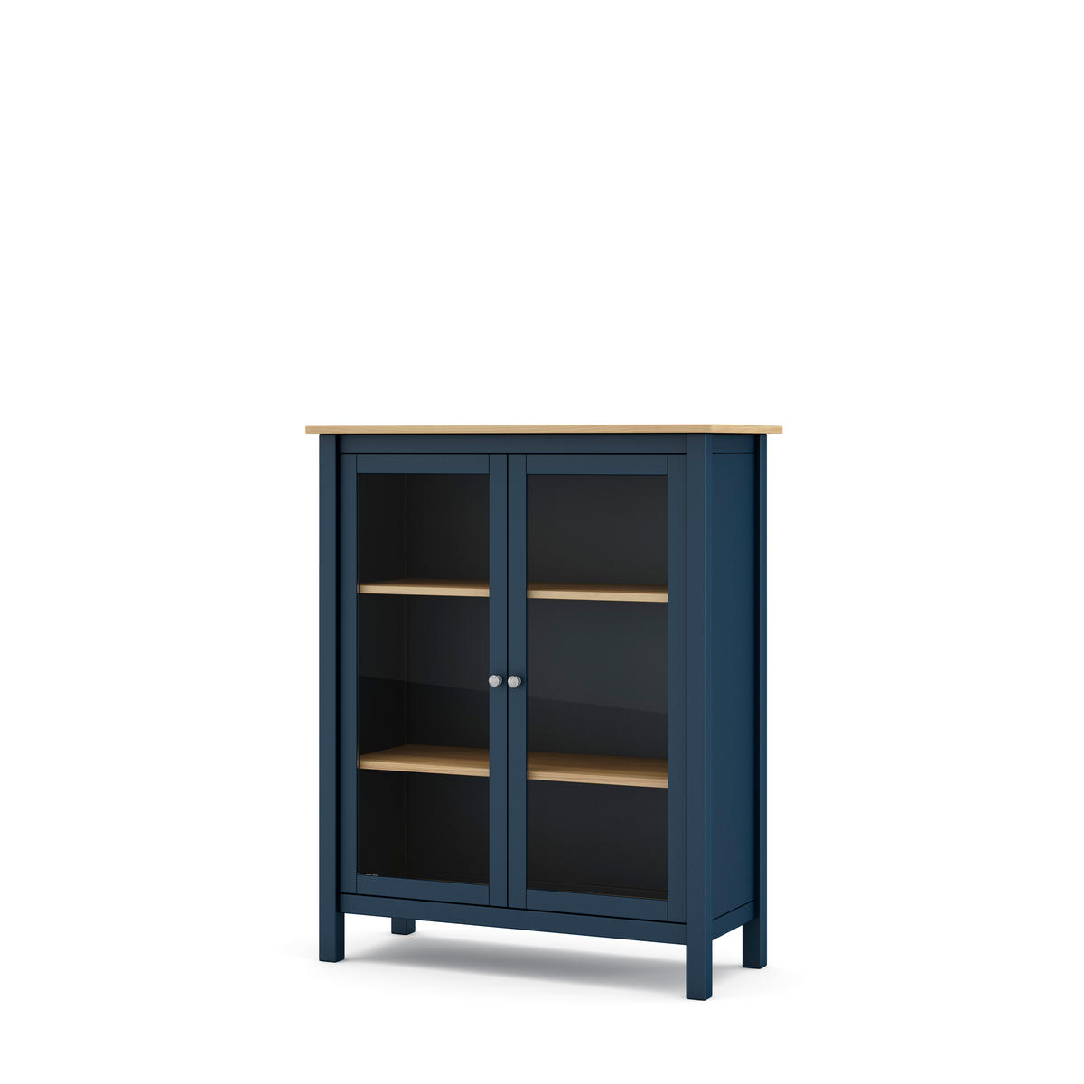 ESSZIMMERSCHRANK Misti Blau 90/40/110 cm - Blau, Holz (40/110/90cm) - Calicosy