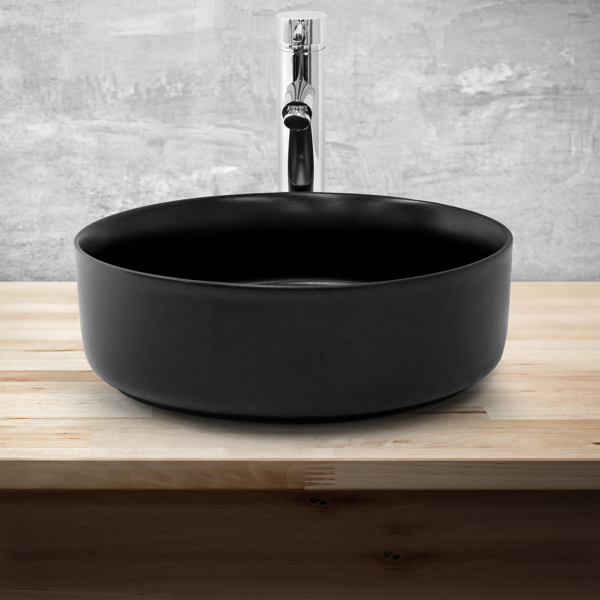 WASCHBECKEN - Weiß, Keramik (35.5/12/35.5cm) - ML-DESIGN