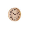 WANDUHR Braun 4.5/22/22 cm - Hellbraun, Holz (22/22/4.5cm) - Karlsson