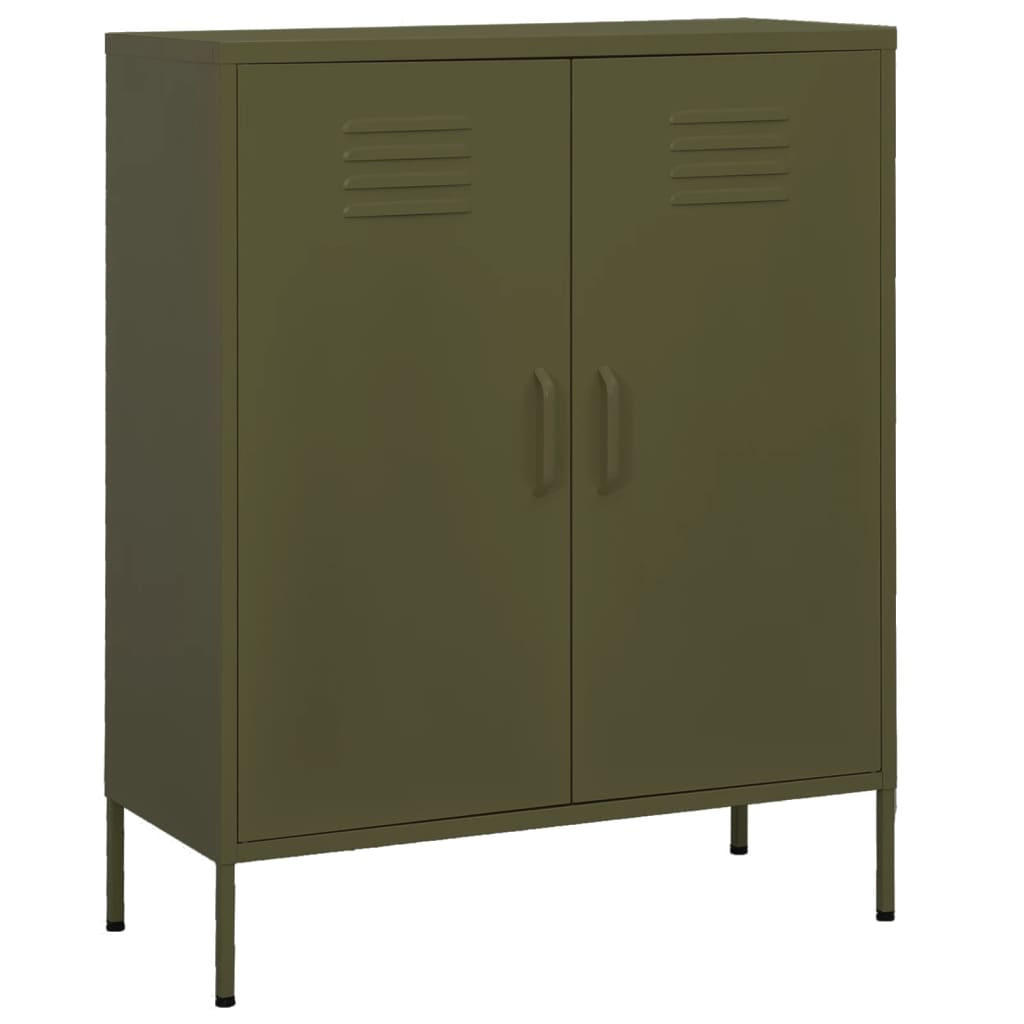 Deluke Metallschrank Grün 80x101.5x35 cm