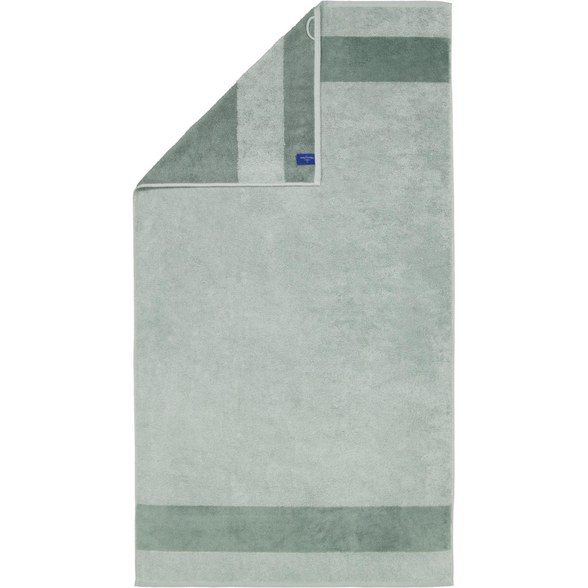 DUSCHTUCH LUXURY DOUBLE 2560 SAGE GREEN - 44 - Grün, Textil (80/150cm) - Zöllner