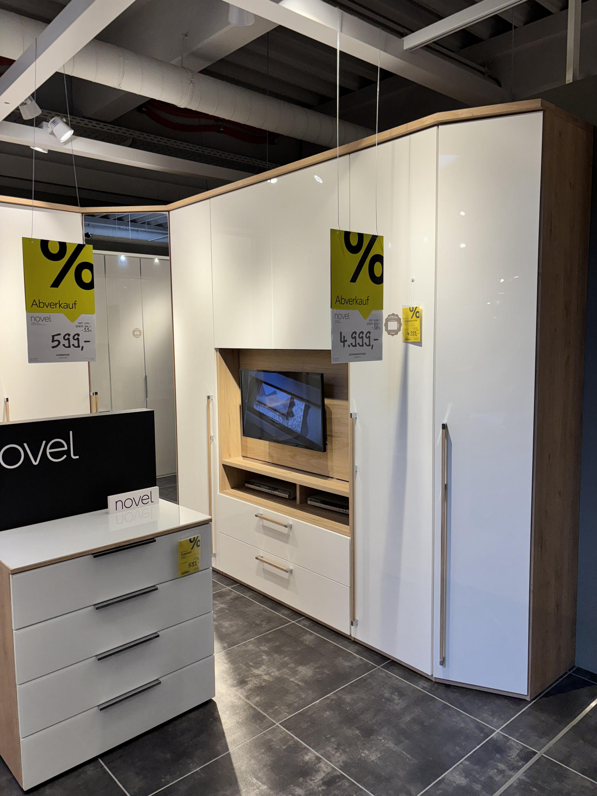 Schranksystem MEGAPLAN 100 - Novel