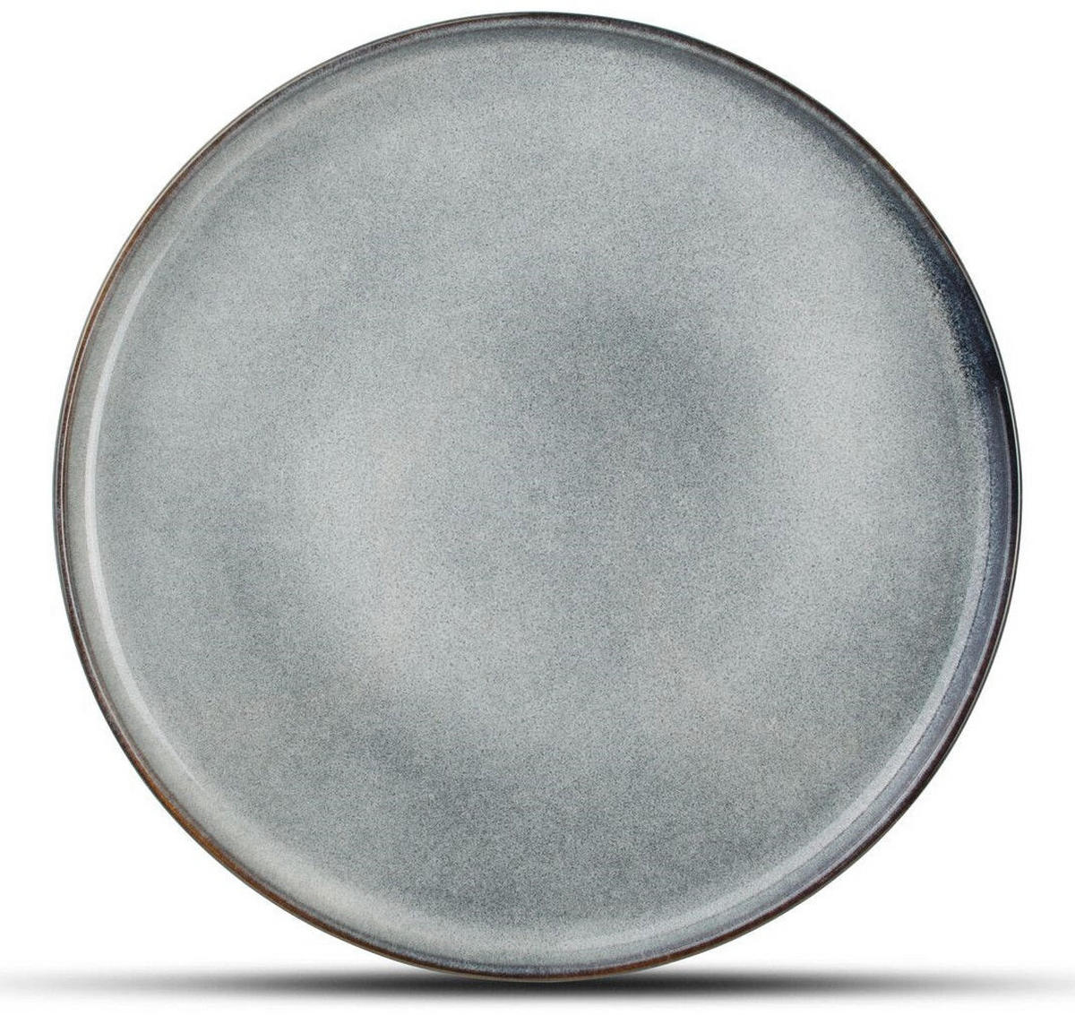 SPEISETELLER Duna Blue ø 27 cm - 4 Stück - Blau, Keramik (1/2/2cm)