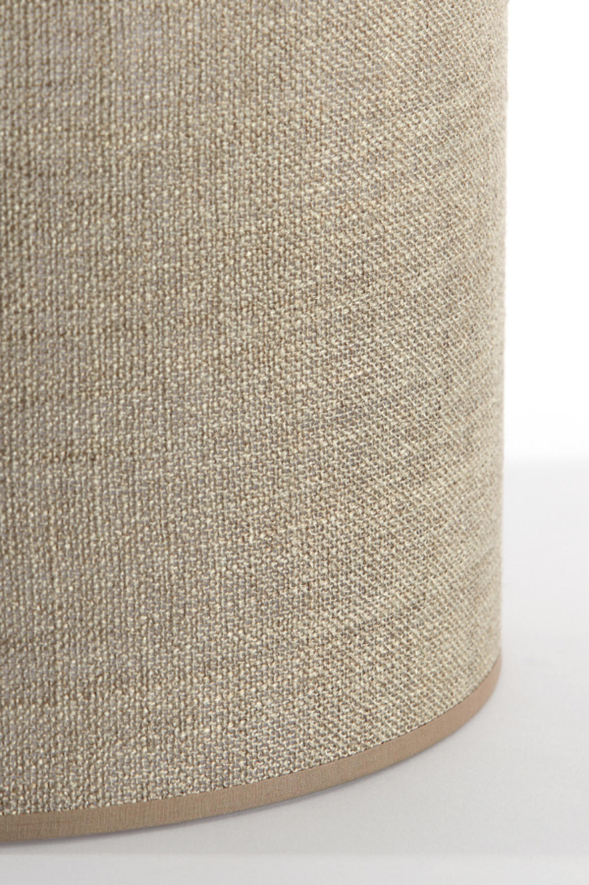 LAMPENSCHIRM Caden Braun Ø30/21 cm - Braun, Textil (30/30/21cm) - Light & Living