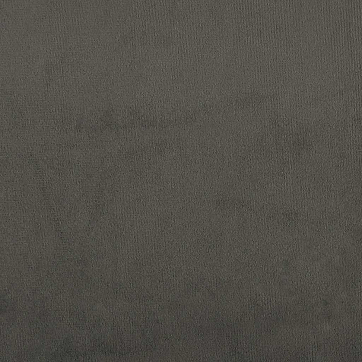 BETTGESTELL Ohne Matratze Dunkelgrau 140/200 Cm Samt - Dunkelgrau, Textil (140/200cm) - vidaXL