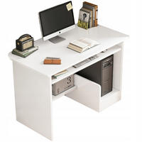 COMPUTERTISCH Weiß 80/40/74 cm - Weiß, Holzwerkstoff (40/80/74cm) - MUVU