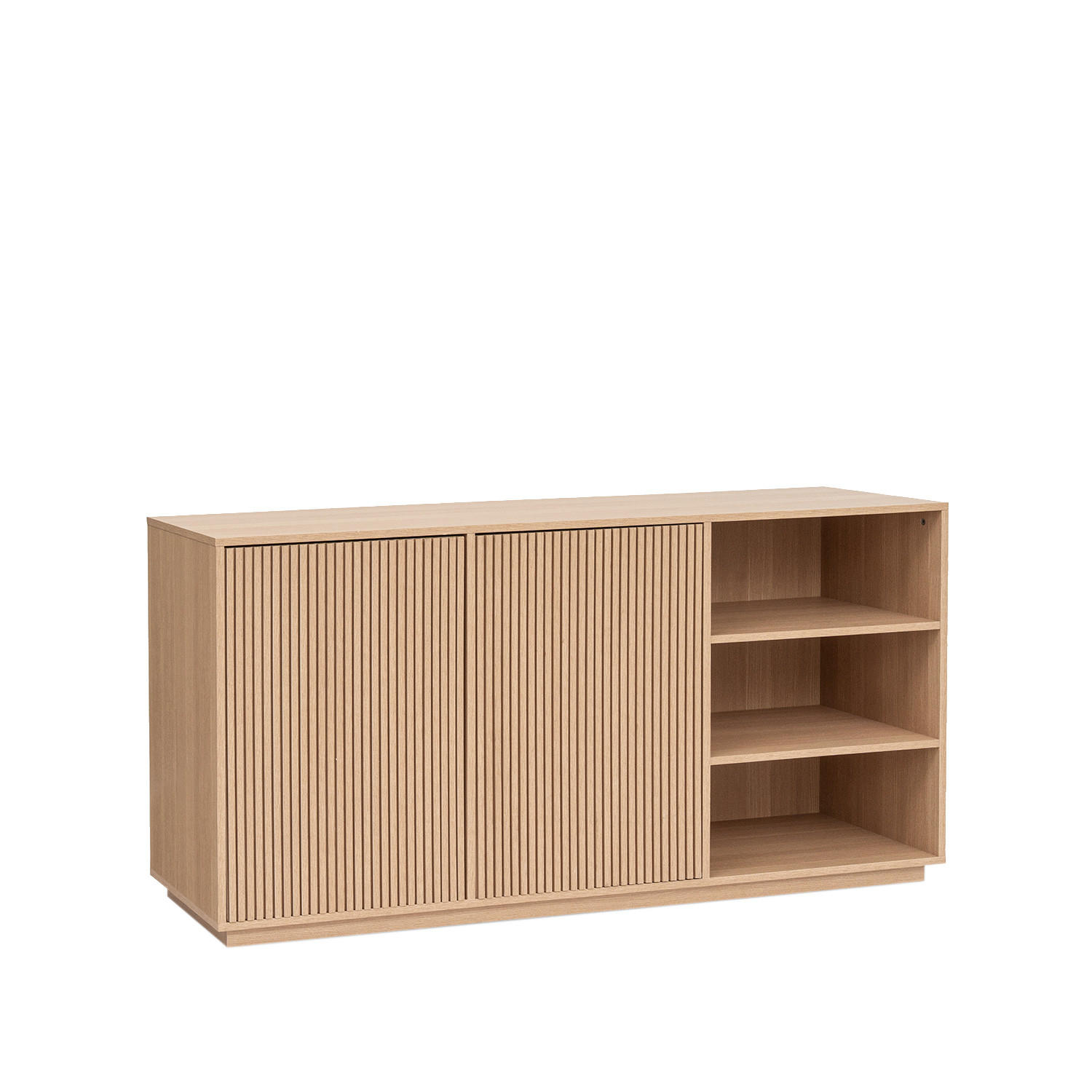 ANRICHTE NIEDRIGE Saven Natürlich 150 cm x 78 cm - Naturfarben, Holzwerkstoff (150/78/40cm) - Klast Home