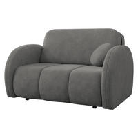 SCHLAFSOFA Viva Comfy II - Schwarz/Grau, Holz/Textil (132/85/103cm) - MIRJAN24