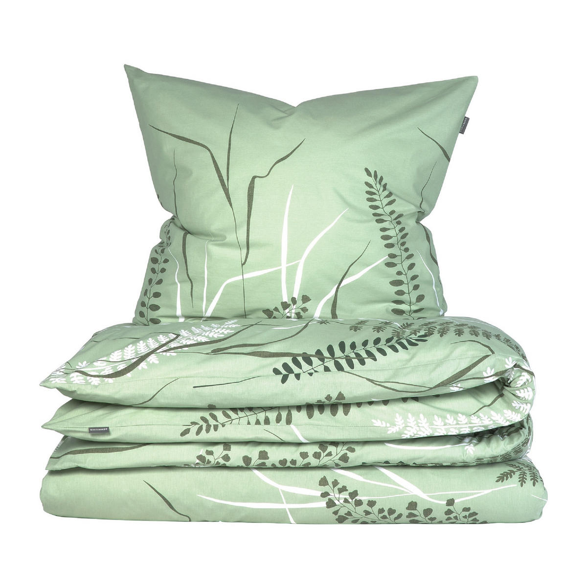 BETTWÄSCHESET Annic - Renforcé - 2-teilig - 135 x 200 cm - Grün - Grün, Textil (135/200cm) - SCHIESSER