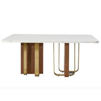 ESSTISCH Tema in edler Marmoroptik 180cm - Weiß, Keramik (180/100/76cm) - alesvelt