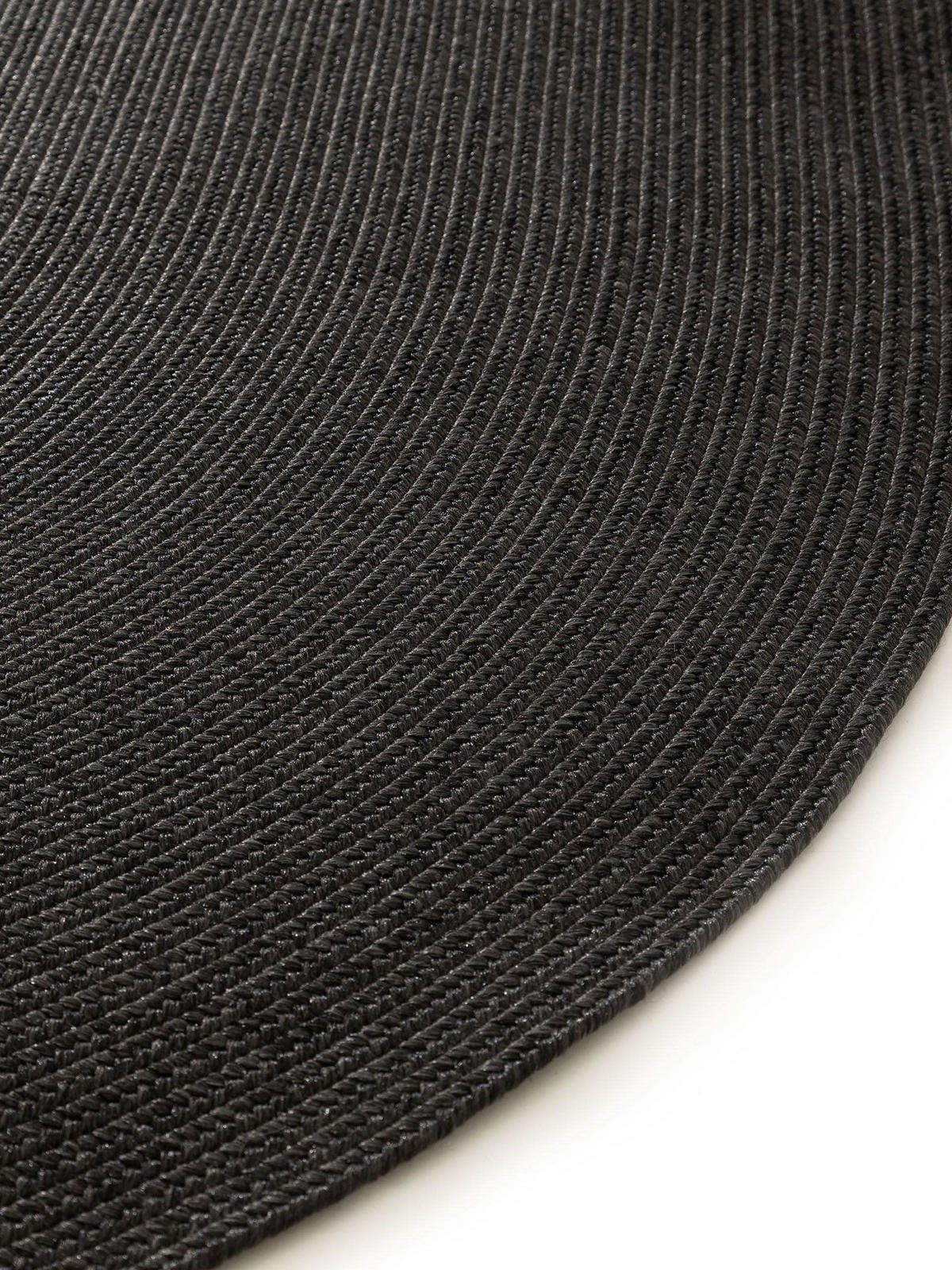 TEPPICH In- & Ou - Schwarz, Kunststoff/Textil (120/1cm) - KUNSTLOFT