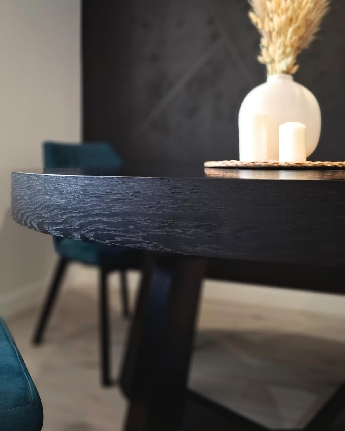 ESSTISCH SOLIS Ausziehbar 130 - 230 / 130 x 76 cm - Schwarz, Holz (130/130/76cm) - MASSENO