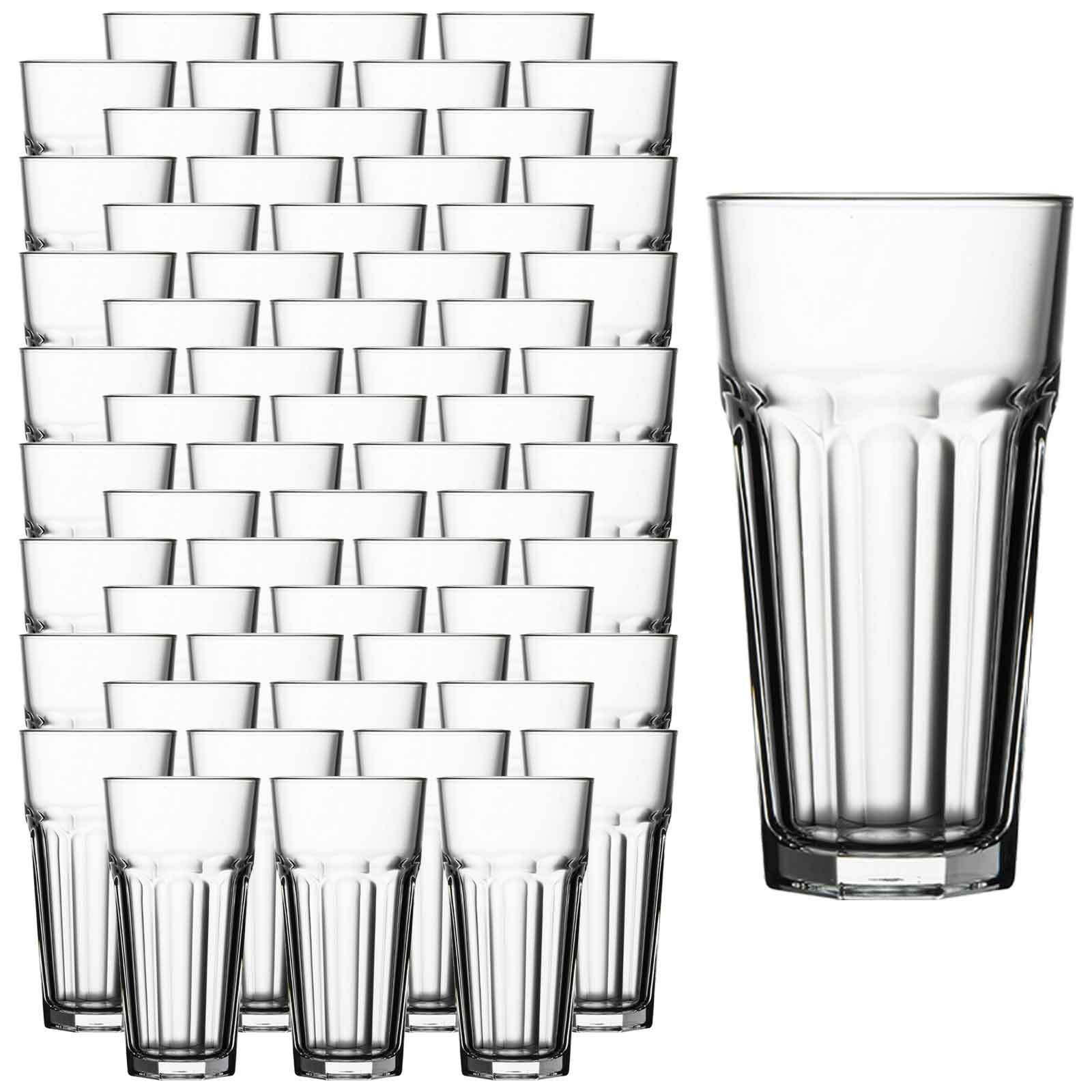 LONGDRINKGLÄSER Casablanca transparent 475 ml 60er Set - Transparent, Glas (475L) - Pasabahce