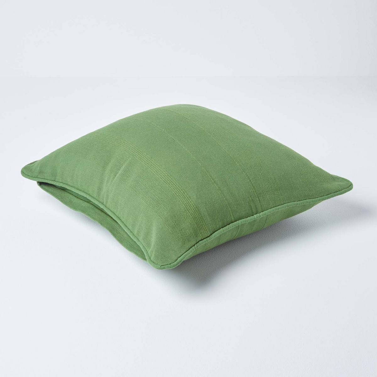 KISSENHÜLLE Rajput 60/60 cm, 100% Baumwolle - Olivgrün, Textil (60/60cm) - Homescapes