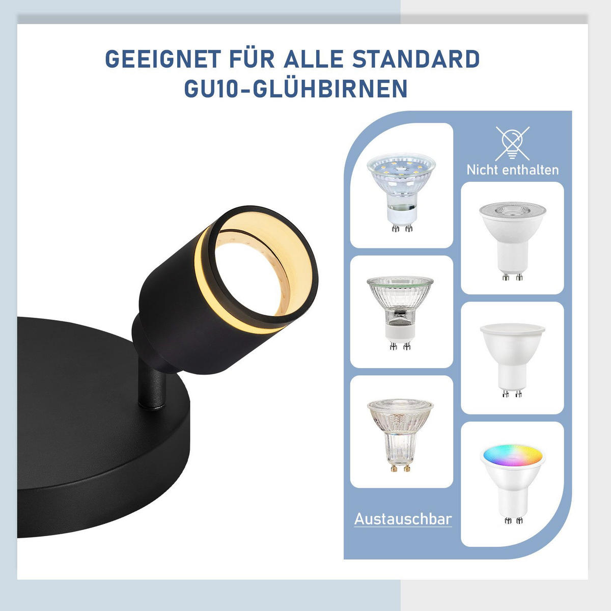 STRAHLER Fülle 2-flammig 20/20/15.7 cm - Schwarz, Metall (20/20/15.7cm) - ZMH