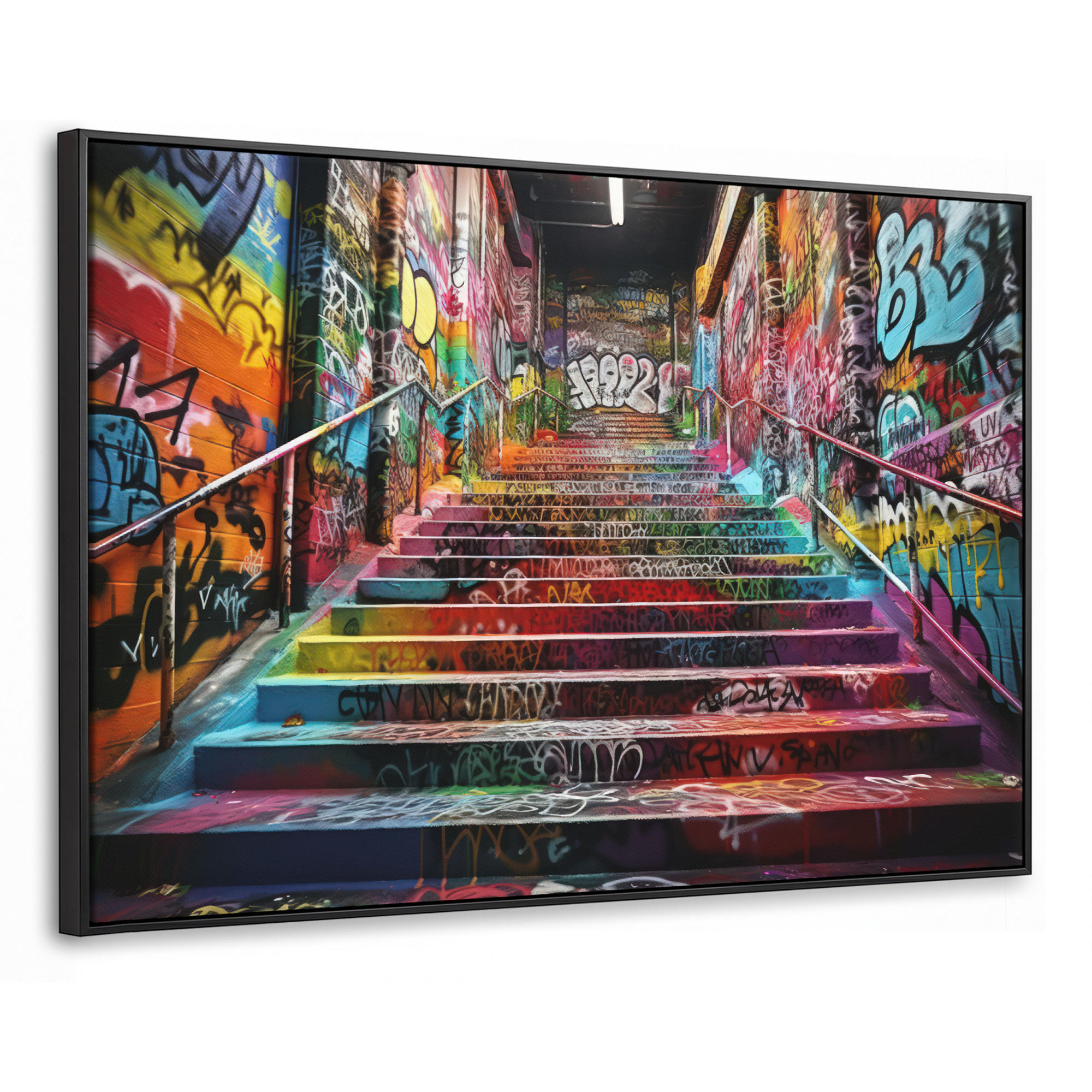 MuchoWow Leinwand Mehrfarbig 140x90 cm