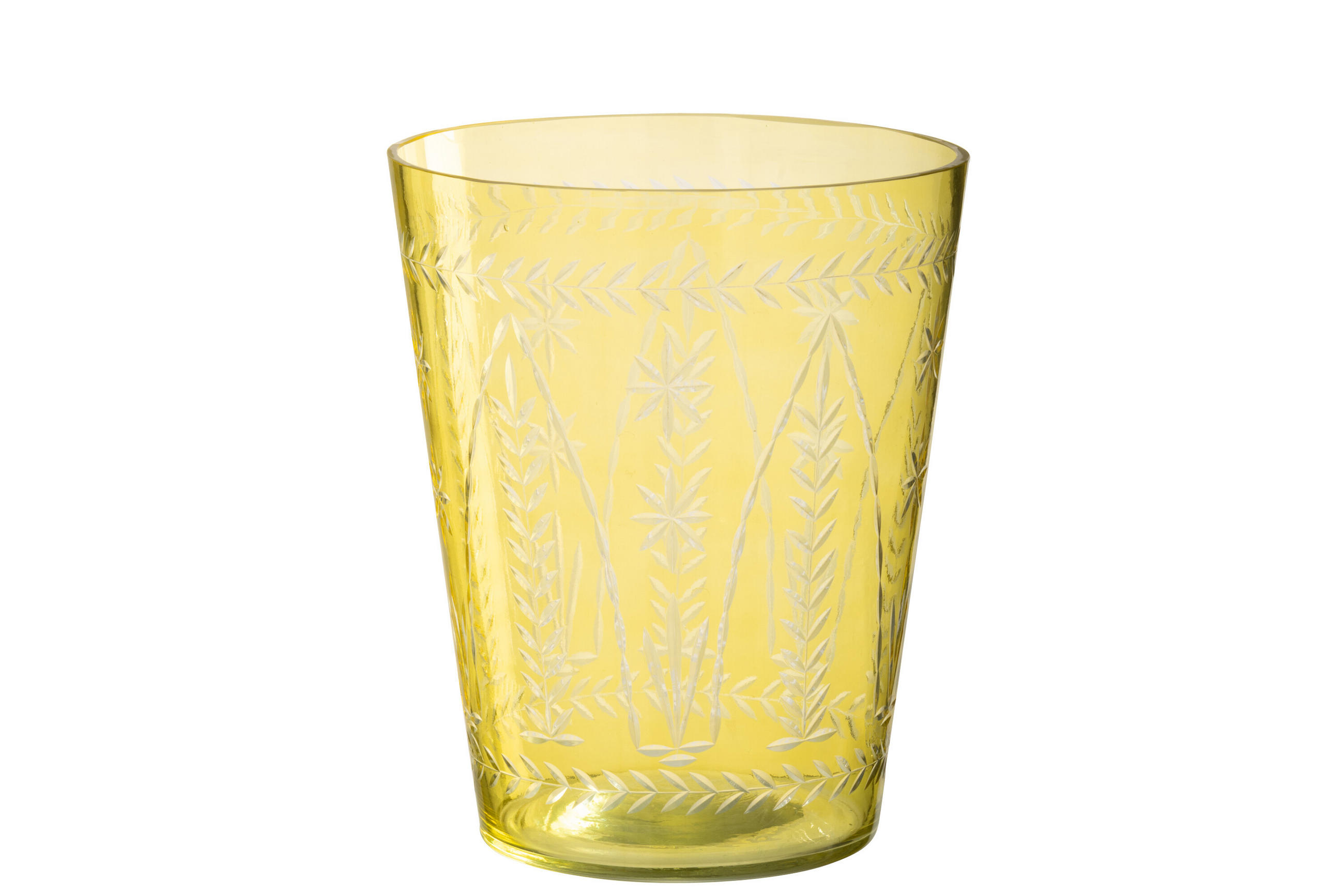 J-Line Vase Gelb 23 cm