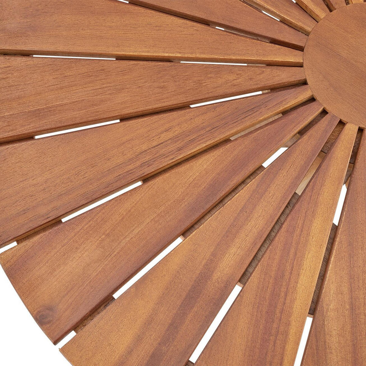 GARTENTISCH Pollensa, 70 x 70 x 62 cm, braun - Braun, Holz (70/70/62cm) - tectake