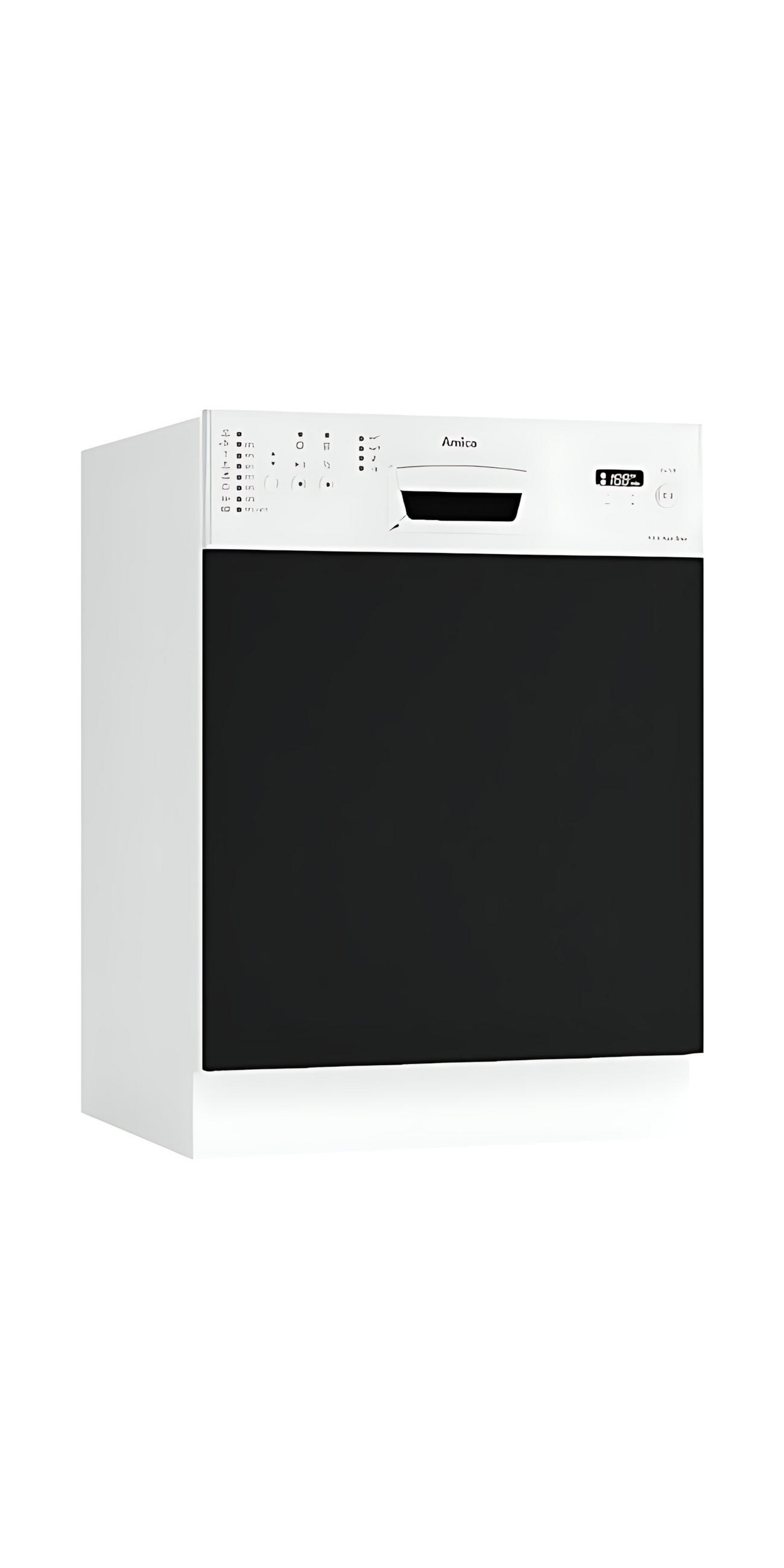 FRONTBLENDE FZ 60 PO - Morvex - Elegante Geräte-Front - Schwarz, Holz (59.6/57/1.9cm) - ROYAL24_MARKT