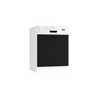 FRONTBLENDE FZ 60 PO - Morvex - Elegante Geräte-Front - Schwarz, Holz (59.6/57/1.9cm) - ROYAL24_MARKT