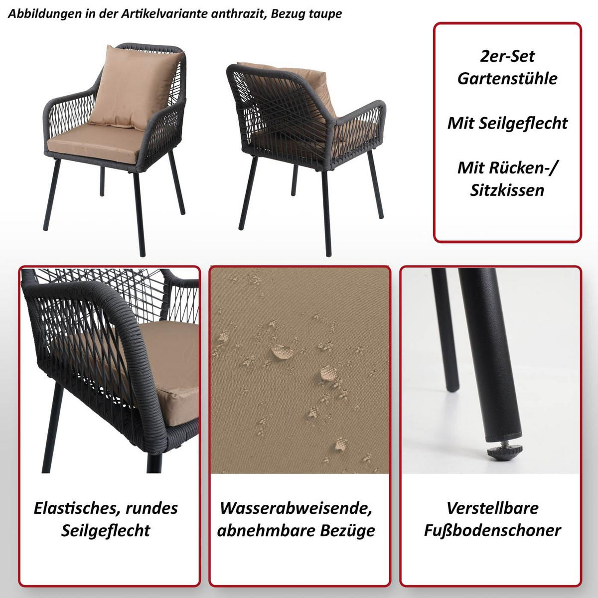 ZÁHRADNÁ STOLIČKA Zelená - zelená, textil (54/81/62cm) - MCW