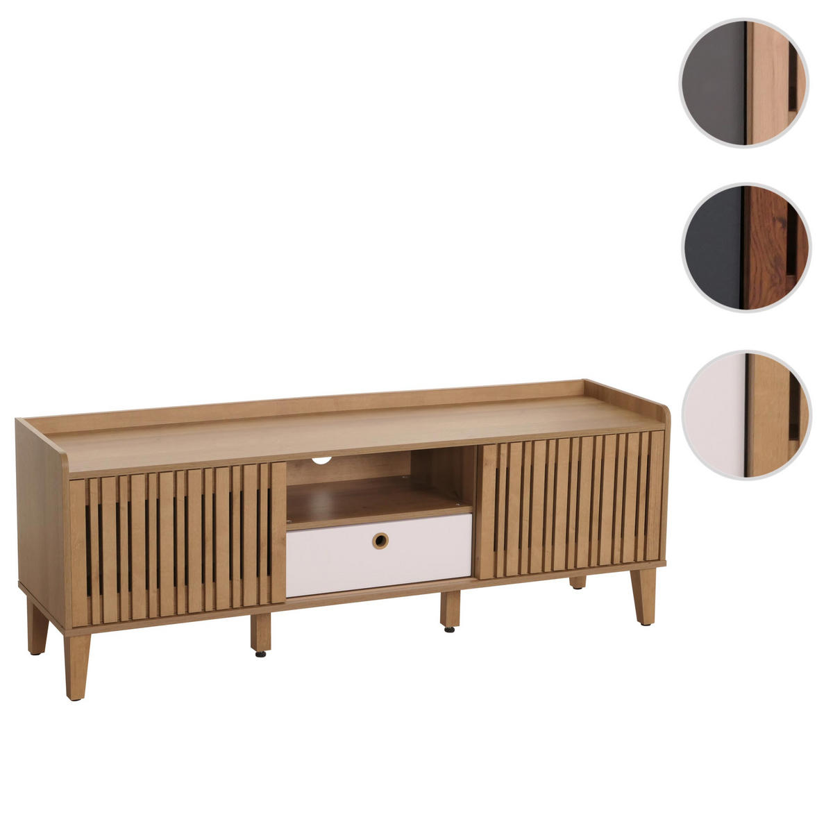 TV-RACK Braun - Braun, Holz (150/56/40cm) - MCW