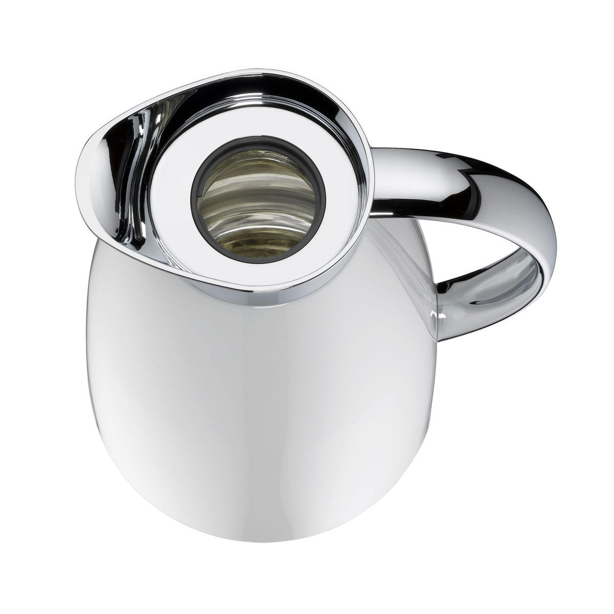 ISOLIERKANNE GUSTO coconut white polished 1 L - Weiß, Metall (1L) - Alfi