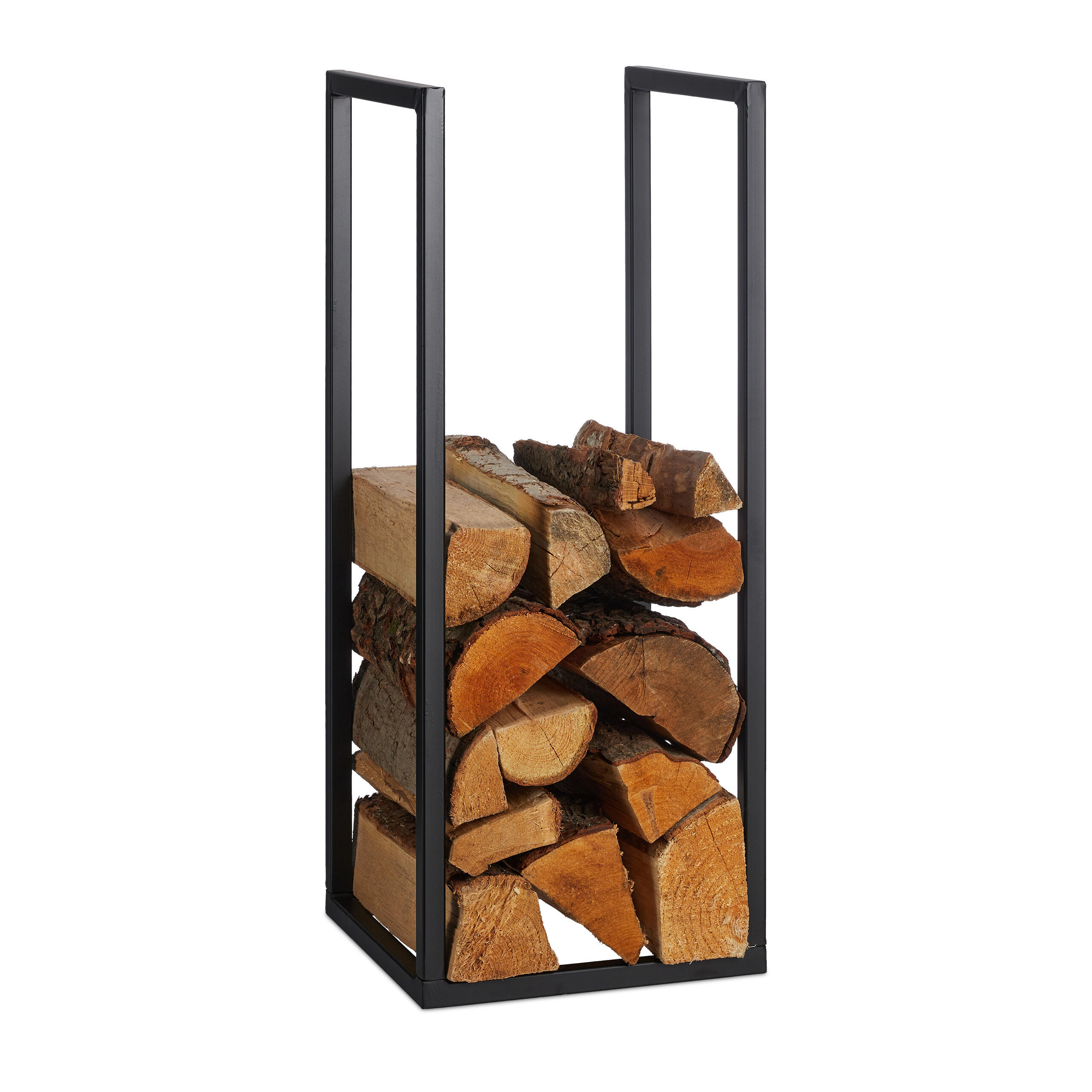SUPORT Negru metal 75x30x30 cm