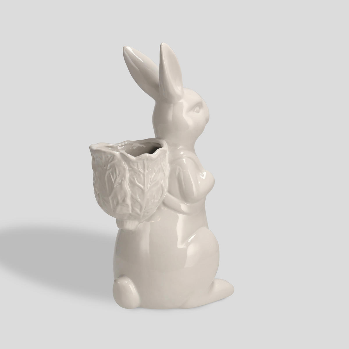 VASE Kabsi - Weiß, Keramik (35cm) - home&you