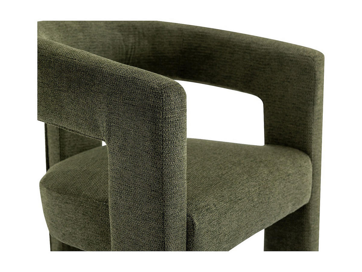 SESSEL - Strukturstoff - Grün - FAVINA - Grün, Textil (64/75/59cm) - Vente-Unique