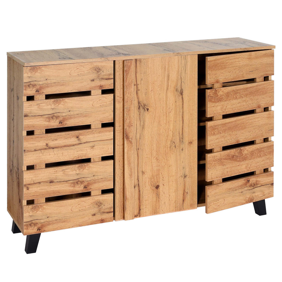 SIDEBOARD Braun - Braun, Holz (120/88/34cm) - MCW